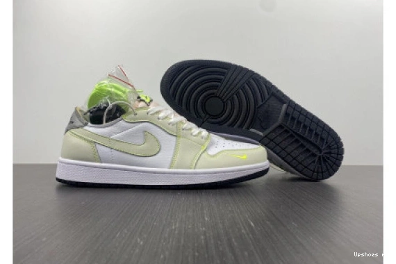 LOW 1 AIR WHITE GHOST OG JORDAN DM7837-103 GREEN-BLACK DM7837-103 0613